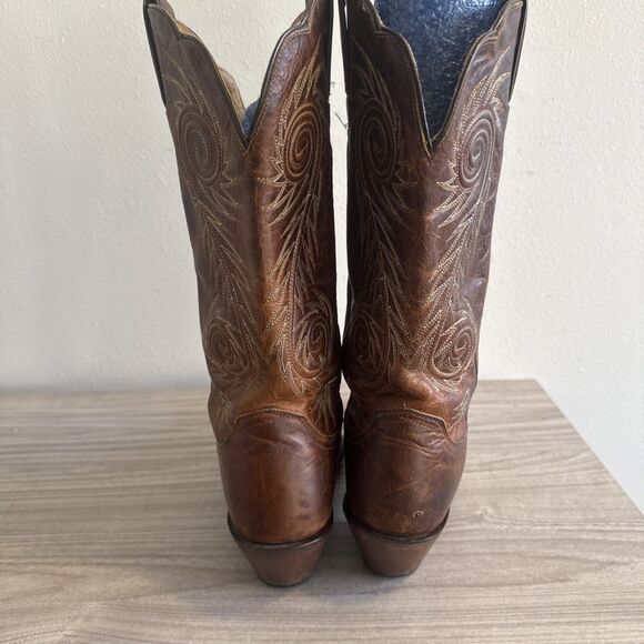 Justin L4332 Women’s Size 10 B Western Cowboy Damiana Leather Snipped Toe Boots - Picture 7 of 13